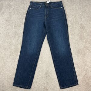 Banana Republic Factory Jeans Womens Size 32 Tall Blue High-Rise Straight Ladies